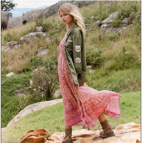 Spell Great Ocean Road Overshirt Khaki NWT S - Picture 2 of 14